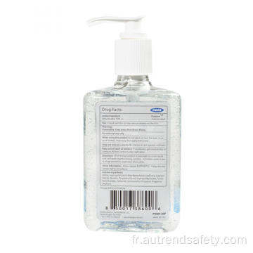Désinfectant instantané pour les mains / gel désinfectant pour les mains 8oz / 236ml tue 99,9% des germes avec la FDA / Ce